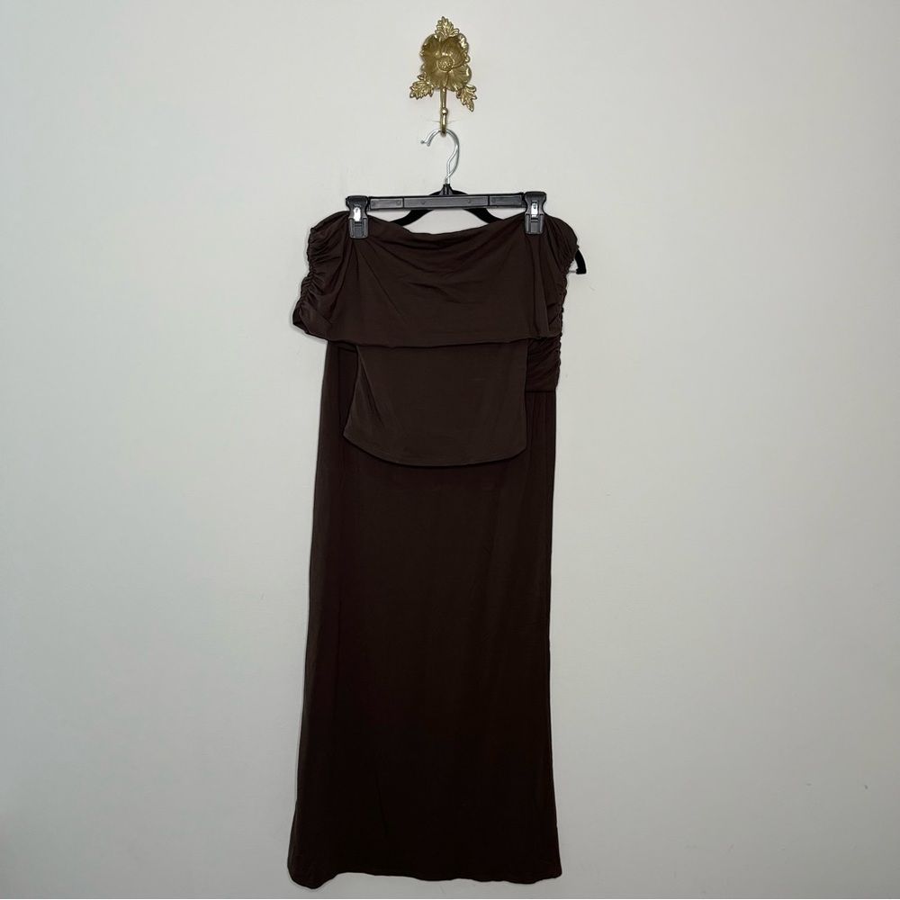 House Of Harlow X Revolve Whittney Maxi Skirt (S) & Off Shoulder Top (Xs)
